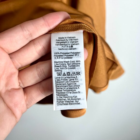 J.Crew Winter Garden Top Flared Cuff Sleeves Satin Finish Festive Career Party M - Picture 3 of 5